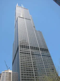 La Torre Willis es el edificio más alto de Chicago